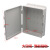 塑料箱监控工程专用箱白色防水箱电源盒抱箍壁装收纳固定 800B
