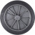 纽仕达 户外大号垃圾桶轮子加厚实心100升120升240升通用橡胶轮轴配件 1个常规轮适用100/120L
