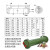 大团小圆列管式水冷却器液压油水换热器OR-60 100 250 300 350 600 800 OR6016根铜管现货供应
