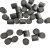 通用型防撞EPE珍珠棉打包装填充物碎料碎块泡沫海绵泡棉颗粒小块 规则型圆柱 ，黑色