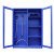 Denilco 防暴器材柜 反恐装备柜应急柜放置柜保安器材柜盾牌柜物品储存柜防爆储备柜 蓝色1.8M*0.9M*0.39M
