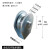 定制适用双轮滑轮钢丝滑轮轴承定滑轮定滑轮吊钩式圆环式无环式0.3T0.4T1T 1T（蓝色双轮）钩有轴承（1