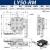 星舵XY轴二维微调平台精密LY40/125薄型大学光学实验精密手动位移 LY50-RM台面50*50高30右 行