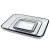 稳斯坦 WLL0039 搪瓷托盘 白色实验室化工消毒盘 方形盘 加厚平底 单个18*24