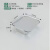 海斯迪克 HK-5007 一次性铝箔餐盒 锡纸打包盒10个 （1000毫升）220*158*54mm