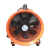 手提式轴流风机220v便携排气扇抽风防爆工业除粉尘设备抽风机 12寸手提式抽风机+管道10米(普