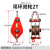 起重滑轮组家用小型省力升降滑车单/双轮吊运吊钩手动1/2/3/5/T吨 国标双轮吊环2T