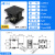 Z轴手动升降台光学精密位移微调滑台升降平台LZ40/60/90/80/125-2 LJZ60-2双导轨 不含税