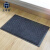 正奇谊红地毯PVC防滑地垫可裁剪双条纹脚垫楼梯酒店迎宾门垫地垫灰色1.8*15米