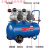 空压机气泵空气压缩机气磅无油小型无声木工专用东城220V 12升1500W双进气 (品牌附件包)