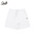 SLAMBLE新款夏季运动男女休闲纯色宽松训练潮流篮球裤 白色 S