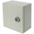 新能源配电箱带锁电闸箱充电箱室外空开箱插座箱防水密码锁箱 浅灰色