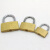 兴选工品 铜挂锁 小锁头 铜锁 小锁头 箱锁 柜门锁 20mm铜挂锁 不通开