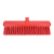 食安库 食品级清洁工具 长毛推扫式扫帚头 宽度470mm 红色 52204 不含铝杆