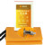 橙色硅胶灭火毯消防认证玻璃纤维国标防火毯布厨房消防器材 橙色硅胶1.5米三人型欧盟CE认证