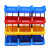 箱大王 Xlj-08 加厚组立式物料盒 斜口盒零件盒 五金元件盒 蓝色325*205*140