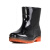 沸耐笙 FNS-22211 防水耐磨加厚劳保工作雨鞋水鞋 低筒黑色38 1双