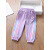 迪士尼（Disney）女童休闲裤夏款外穿春秋装宝宝卫裤纯棉女孩裤子儿童洋气运动长裤 紫色. 加绒加厚 140cm