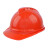 君御 1552豪华ABS带透气孔V型安全帽(YC型下颚带旋钮调节)红色*1顶 红色