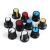 塑料旋钮 单、双联电位器用 WH148 梅花柄帽子 功放电位器15X17mm AG2-梅花柄钮帽-红色(10个）