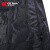 成楷科技 CKB-YX016 劳保加长雨衣成人男士 春亚纺布 一体式反光雨披防暴雨 黑色M码