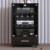 誉佰利（YUBAILI） 功放机柜KTV专业音响设备柜家用音响机柜玻璃门带锁层板可调 暖白色三层（颗粒板）