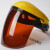 适用定制电焊机焊工眼镜太阳能自动变光焊接面罩焊帽防护眼罩护目镜 茶色
