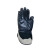 代尔塔201170重型丁腈半硅胶涂层加厚帆布分指耐热耐油机械风险防护手套 蓝色 10