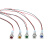 台邦6MM金属指示灯带线 电源信号灯 高亮LED红黄蓝绿白12V24V220V