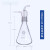 适用真空溶剂过滤器 高硼硅玻璃砂芯过滤器实验室玻璃砂芯抽滤装置 配 厚壁缓冲瓶500ml/34#