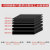 减震垫块橡胶缓冲垫工业机械防震垫方形橡胶板耐磨空调黑橡胶弹性 150x150x70mm厚