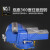 ZIXI工业级台虎钳重型台钳加厚大台面夹钳小型螺纹丝杠台虎钳子 4寸台钳100mm（5KG）