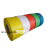 PP全新料彩色透明打包带机用半自动全自动热熔塑料包装带广东 黄色B带12*0.9厚约1200米10KG