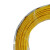 敏达 电线电缆WDZN-BYJ35平低烟无卤铜线单芯单股 阻燃耐火铜塑线铜芯线 100米 黄色零线