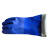 钢米防护手套 劳保专用工地手套 S-S022  耐油耐酸碱手套10付/包
