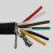 国标铜阻燃五六芯RVVP5 6 7芯*0.3 0.5 0.75屏蔽信号控制电缆线 5芯0.3平方(5米)