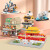 万致（WANZHI）小积木拼装街景屋组装模型桌面摆件立体儿童礼物拼插玩具 随月读书(04025)