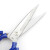 海斯迪克 HKCL-145 皮革剪刀剪子 办公工业用裁缝剪 皮革专用大剪刀 打包剪刀 蓝色P02
