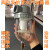 真空泵汽水分离器 玻璃杯水汽过滤器 负压气泵前置进气口滤水除水 G12口径4分