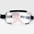 重型舒适软材料护目镜防护眼镜实验室农药化学液体Z87+D3  40304重型防护眼镜