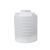 户外加厚立式塑料水塔pe储水罐1T/2吨/3/5/10/15吨车载卧式蓄水罐 白色立式0.8吨