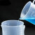塑料烧杯实验器材51025501002505001000200实验室用化学计量杯带刻度量带柄烘培烧杯 250ML[有手柄]