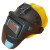 瑞谧电焊工帽自动变光面罩夏季放热空调风照明头戴手持式护眼护脸 安全帽风扇款