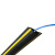 工品云超 线缆保护带 橡胶线槽减速带 线缆保护盖板 线缆保护条【64*12mm】5孔	