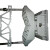 中泓信 ZHX-ZH-027 抱杆抱箍挂件 电料挂件 抱杆安装组件辅料
