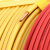慧远电线BV4平方单芯单股铜线100米足米 BV4黄绿双色
