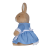 比得兔PeterRabbit毛绒玩具抱枕公仔兔子玩偶本杰明钥匙扣儿童生日礼物 比得兔夫人25CM