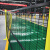 机器人车间隔离网仓库围栏车间围栏工厂安全设备围栏网围栏铁丝网 高端密孔12m高2m宽一网一柱