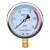仪表不锈钢耐震压力表yn100油压液压表1.6mpa带油气压表 0-0.25MPA=2.5公斤 M20*1.5