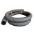 带钢丝黑色橡胶管水泵抽水吸水管钢丝软管黑胶皮管定制 吸水管152MM(6寸)X7米